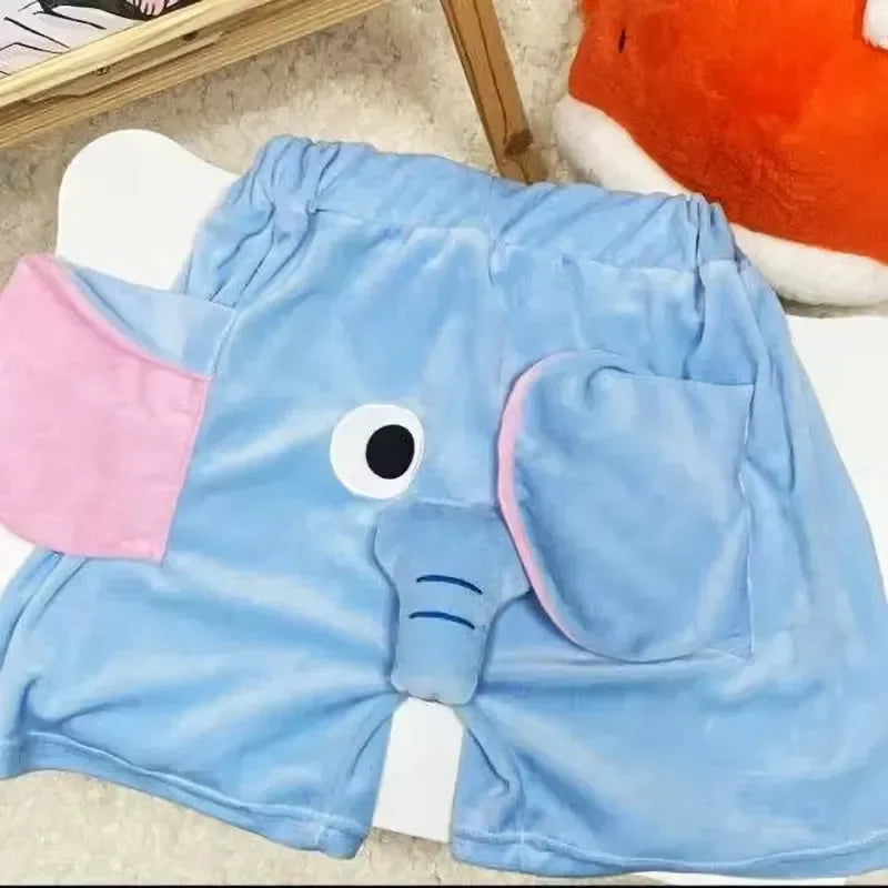 Funny Elephant Trunk Novelty Shorts