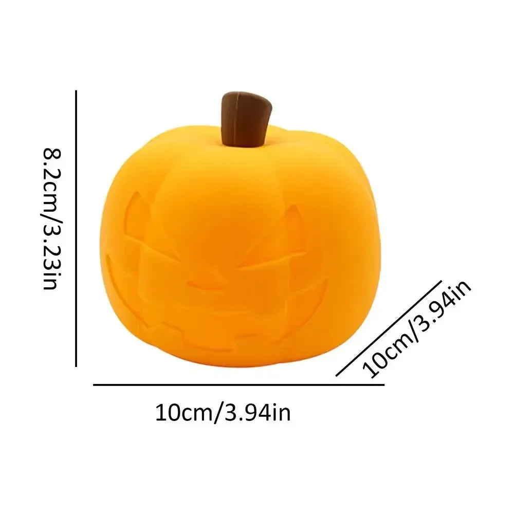 Spooky Pumpkin Silicon Night Lamp