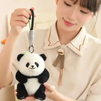 Genuine Chengdu Panda Plush Keychain
