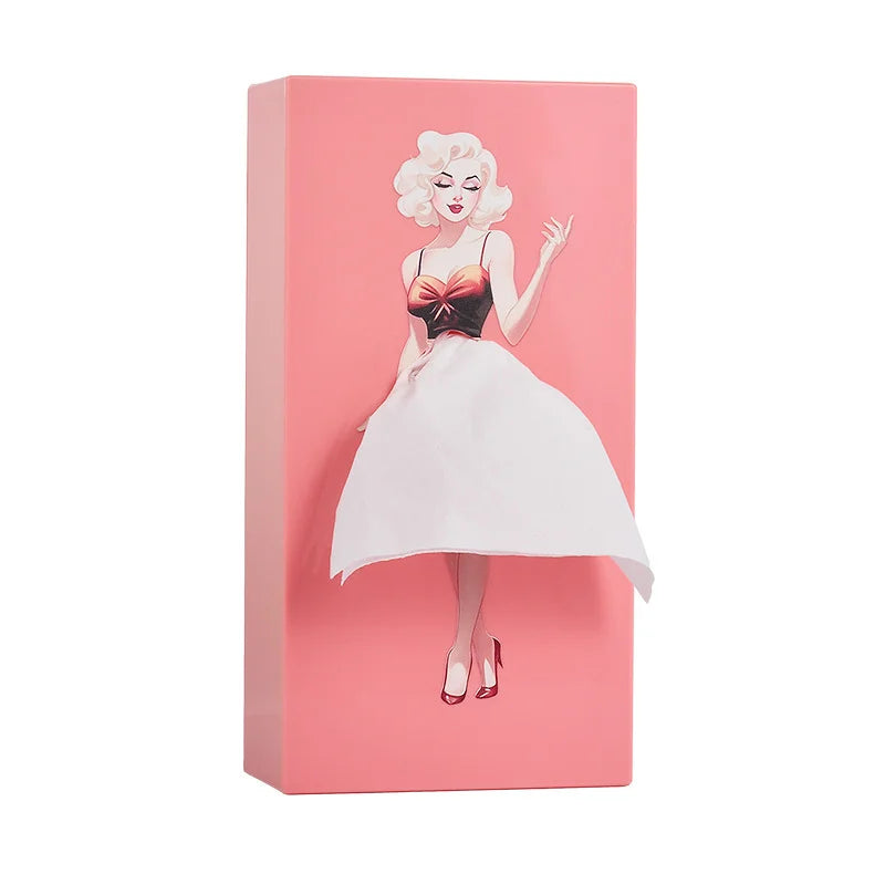 Flying Skirt Novelty Tissue Box - Bear Hugs