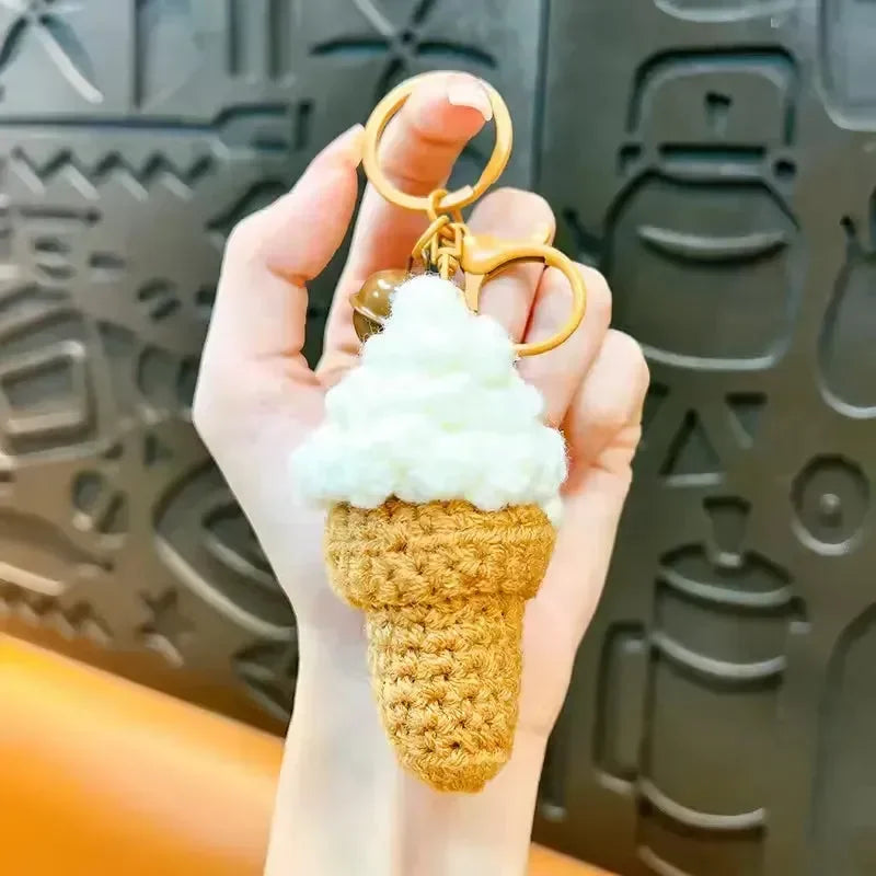 McD Cravings Crochet Keychain