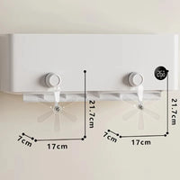 Air Conditioner Rechargeable Handheld Fan Cute Design Portable and Multi-Scenarios and Suitable Hanging Machine Wind Shield - Bear Hugs