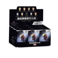 Original Iron Man Helmet Mask War Machine MK16 MK42 MK85 Tony Stark DIY Can Open Close Toys Model Action Figure Assembled Gift - Bear Hugs