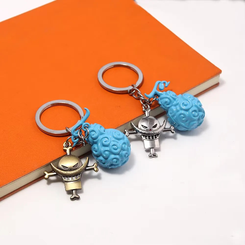 One Piece Devil Fruit Keychain