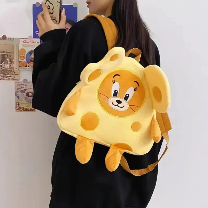 Tom & Jerry Cheese Shaped Backpack (35 cm)