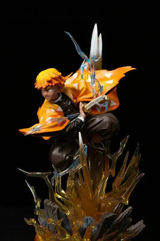 Demon Slayer Agatsuma Zenitsu Action Figure (32 cm)