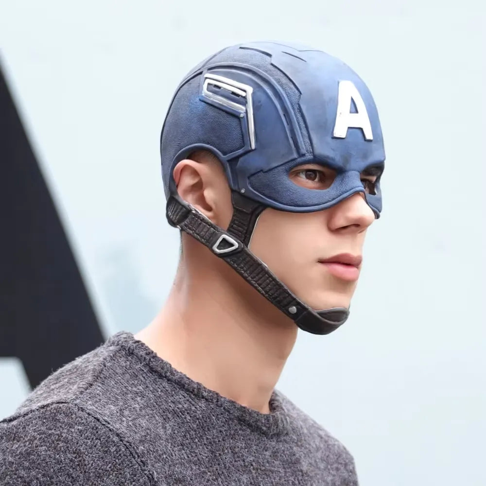 Captain America Cosplay Face Mask