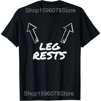 Leg Rests Funny Adult Humor T-shirts - Bear Hugs