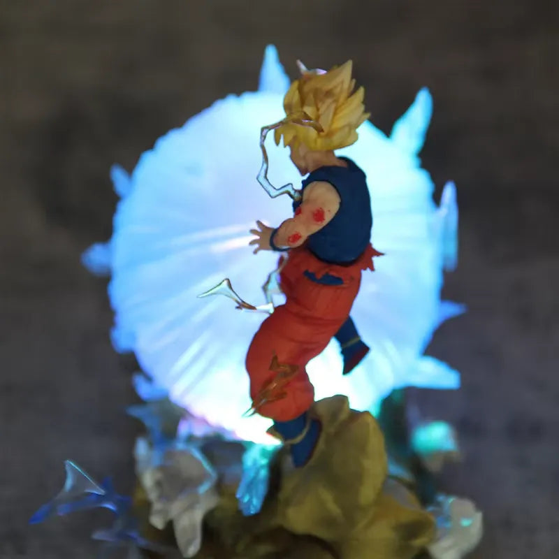 Buu vs Goku Super Saiyan Genki Bomb Action Figure (21 cm)