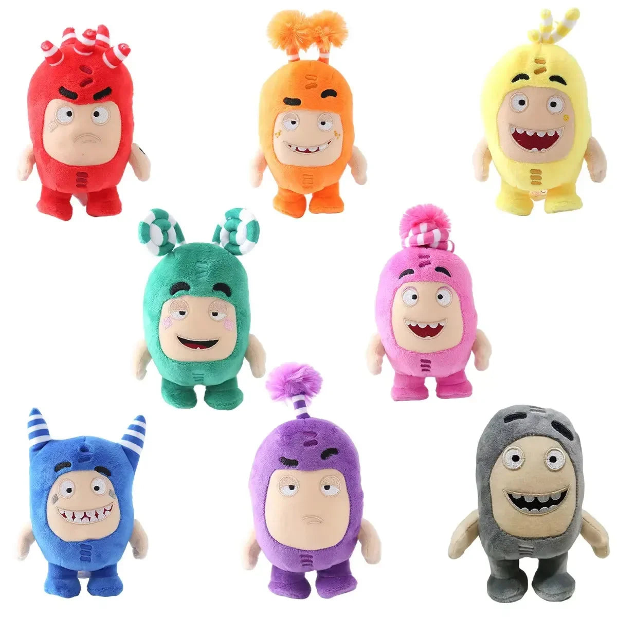 Oddbods Fuzzy Faces Plush (20 cm)