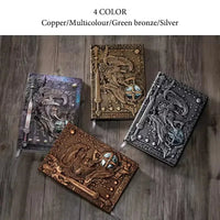 Warrior's Writ 3D Embossed Leather Notebook