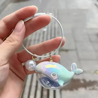 WIFTY Ocean Whisperer Whale Keychain