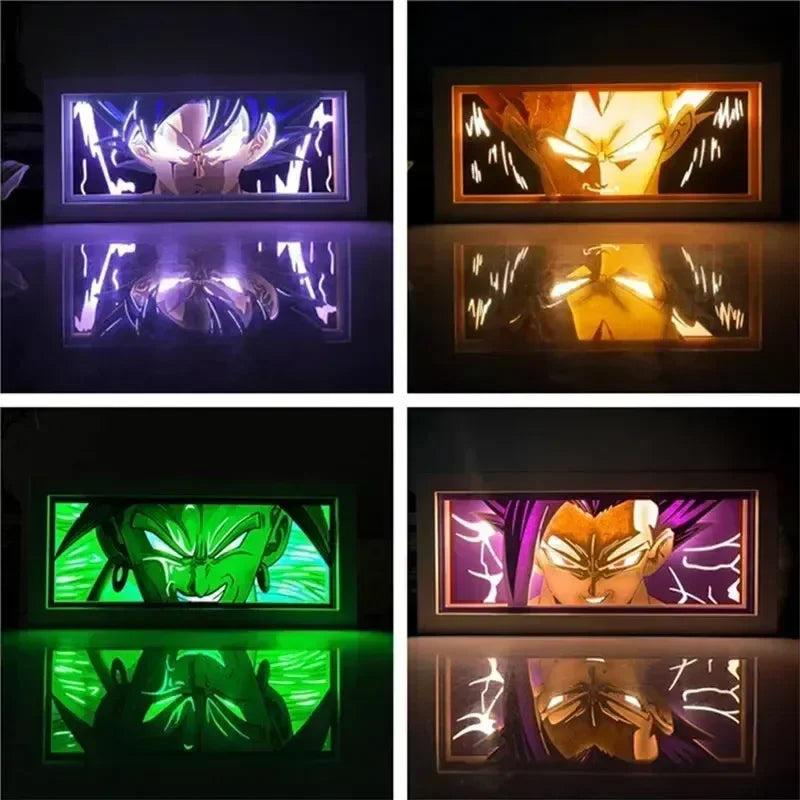 The Dragon Ball Z Shadow Box Lamp