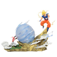 Buu vs Goku Super Saiyan Genki Bomb Action Figure (21 cm)