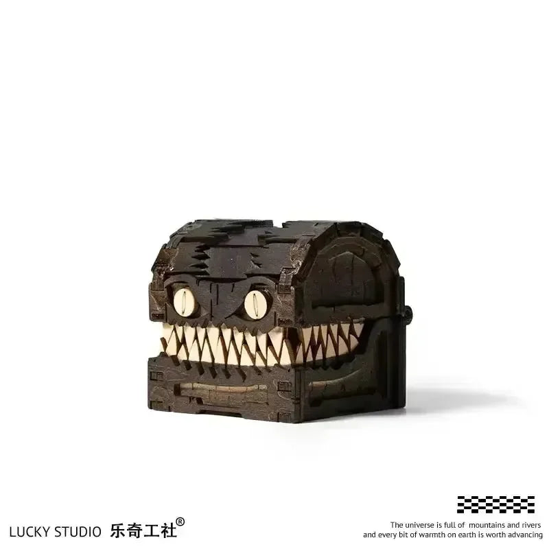 Mimic's Maw Wooden Storage Chest