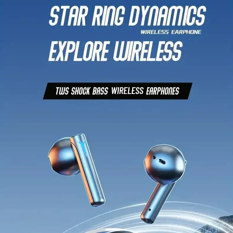 ANC Wireless Bluetooth 5.3 Gaming Airdopes