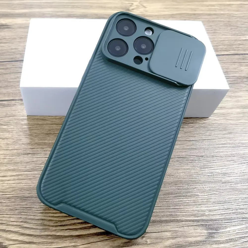 Slide Cap Cover Case (For iPhones)