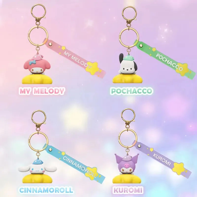 Sanrio LED Floating Cloud Keychain