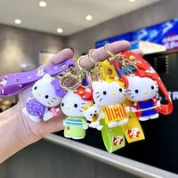 Dressed-Up Darling Hello Kitty Keychain