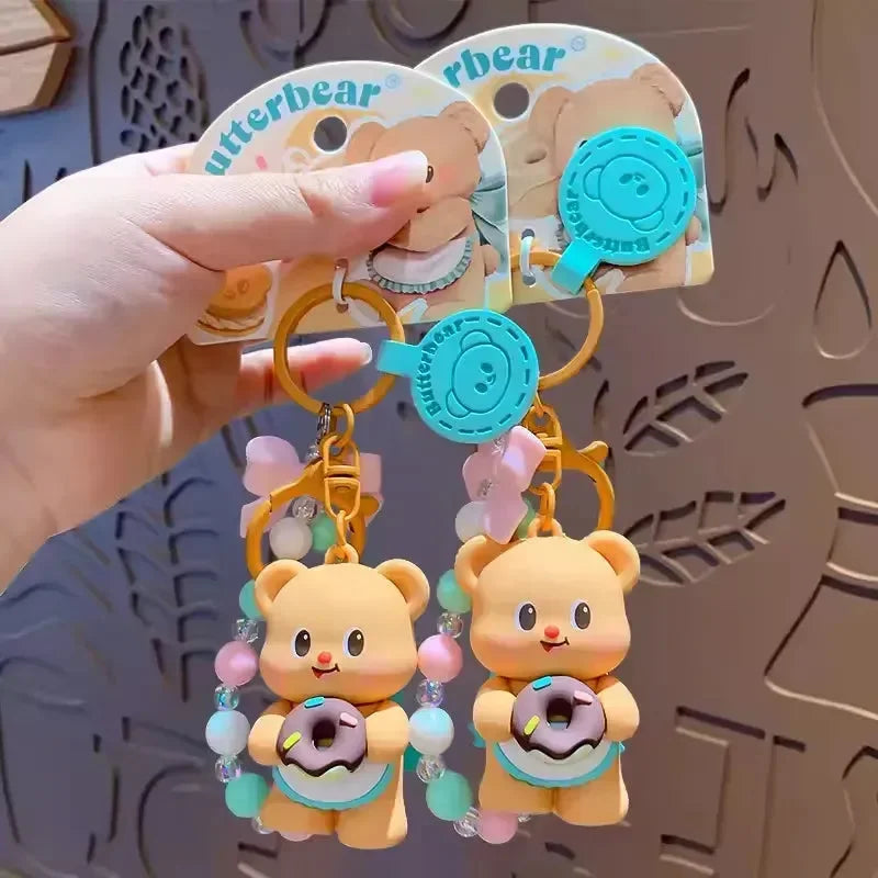 Porte-clés Donut sucré Butterbear 