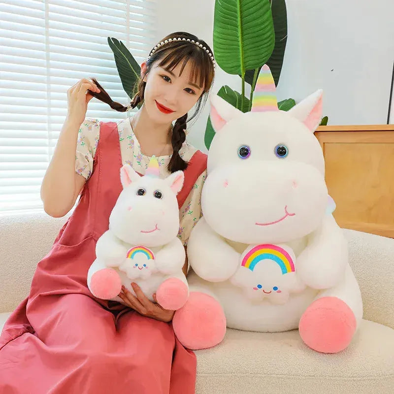 Cute Plump Unicorn Plush