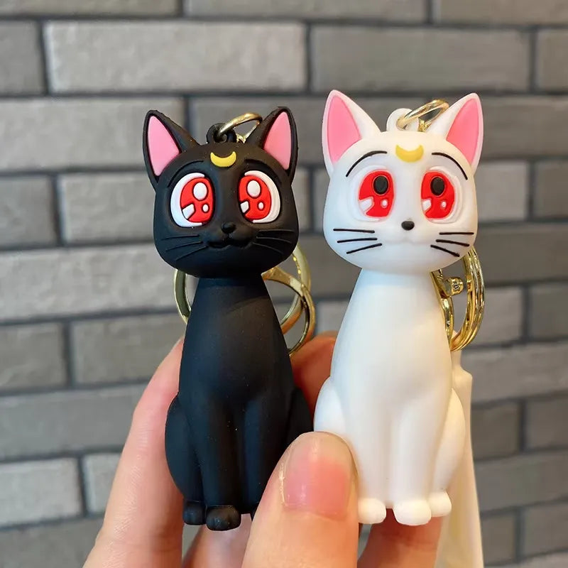 Sailor Moon Cat 3D keychain