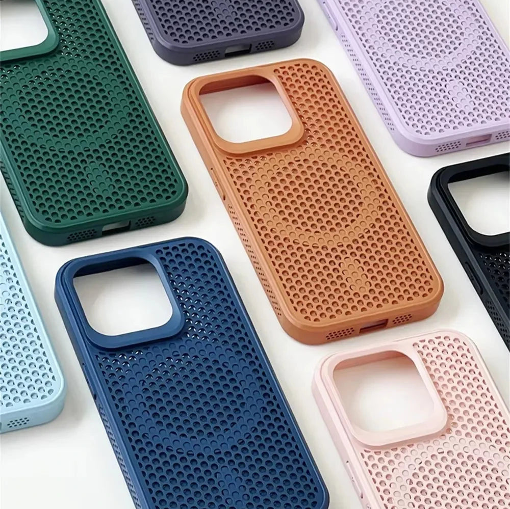 Luxury Matte Heat Dissipation Case (For iPhones)