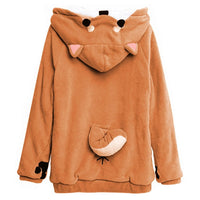 Corgi Puppy Hoodie - Bear Hugs