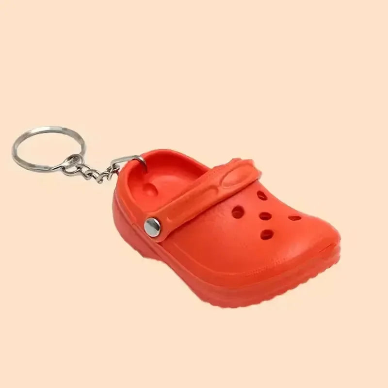 Clogging Along Mini Crocs Keychain