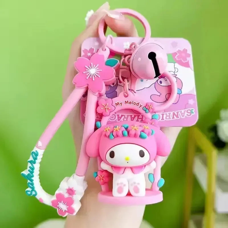 Sanliou Sakura Swing 3D Keychain
