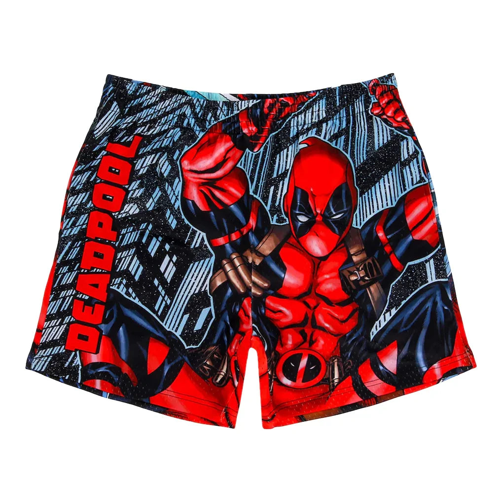 Deadpool Comic Big Print Cartoon Breathable Quick-Drying Comfortable Children Adult Sports Boxer - Bear Hugs