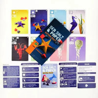 لعبة لوحية ملح البحر والورق 