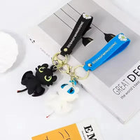 Night Fury Toothless Dragon 3D Keychain