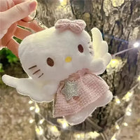 Hello Kitty Fairy Wings Plush Keychain