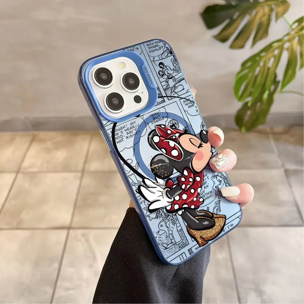 Mickey and Minnie Couple MagSafe Phone Case (For iPhone)