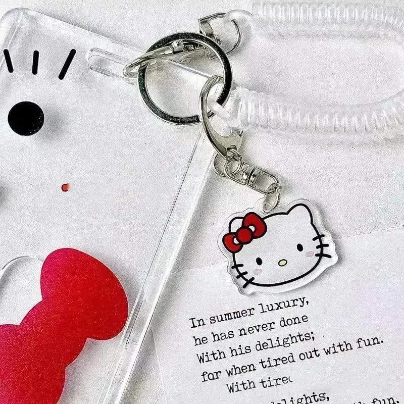 Hello Kitty Transparent Card Holder