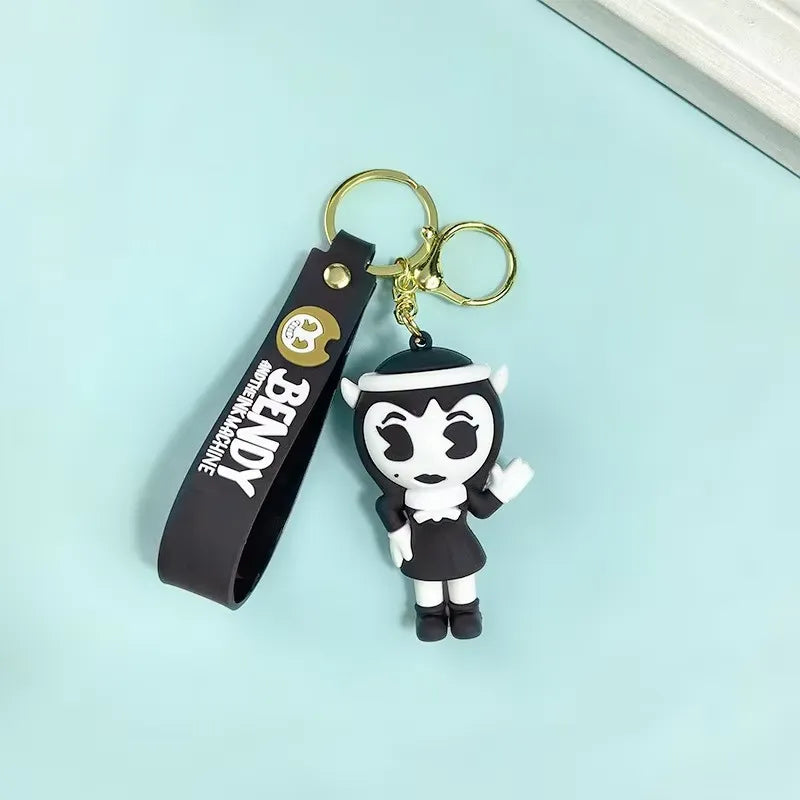 Bendi and The Ink Machine 3D Keychain