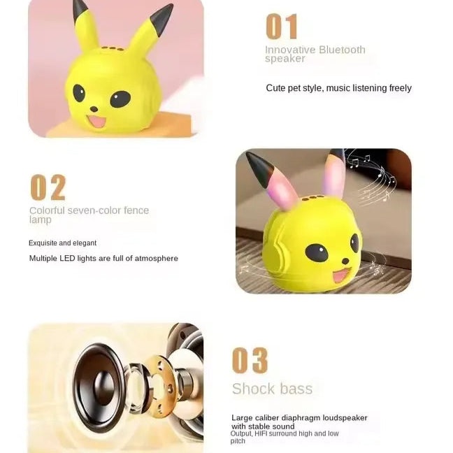 Pikachu Pika-Boom Wireless Mini Speaker