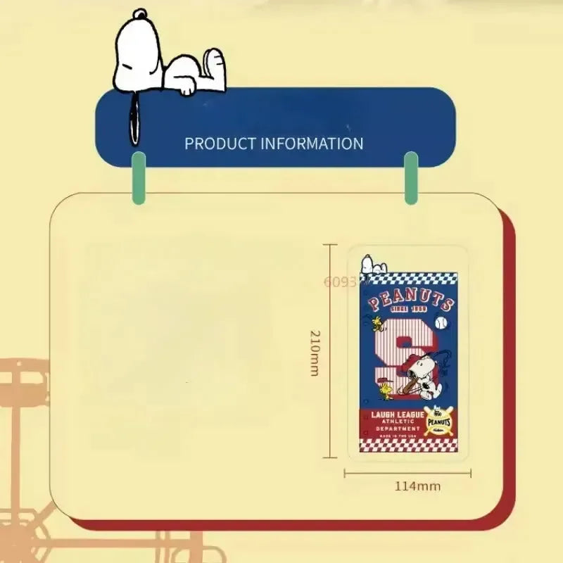 Snoopy Clear View A5 Waterproof Notebook