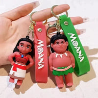 Moana & Crew 3D Keychain