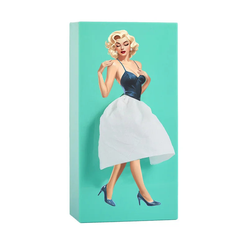 Flying Skirt Novelty Tissue Box - Bear Hugs
