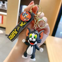 Dynamic Duo Tom and Jerry 3D Keychain