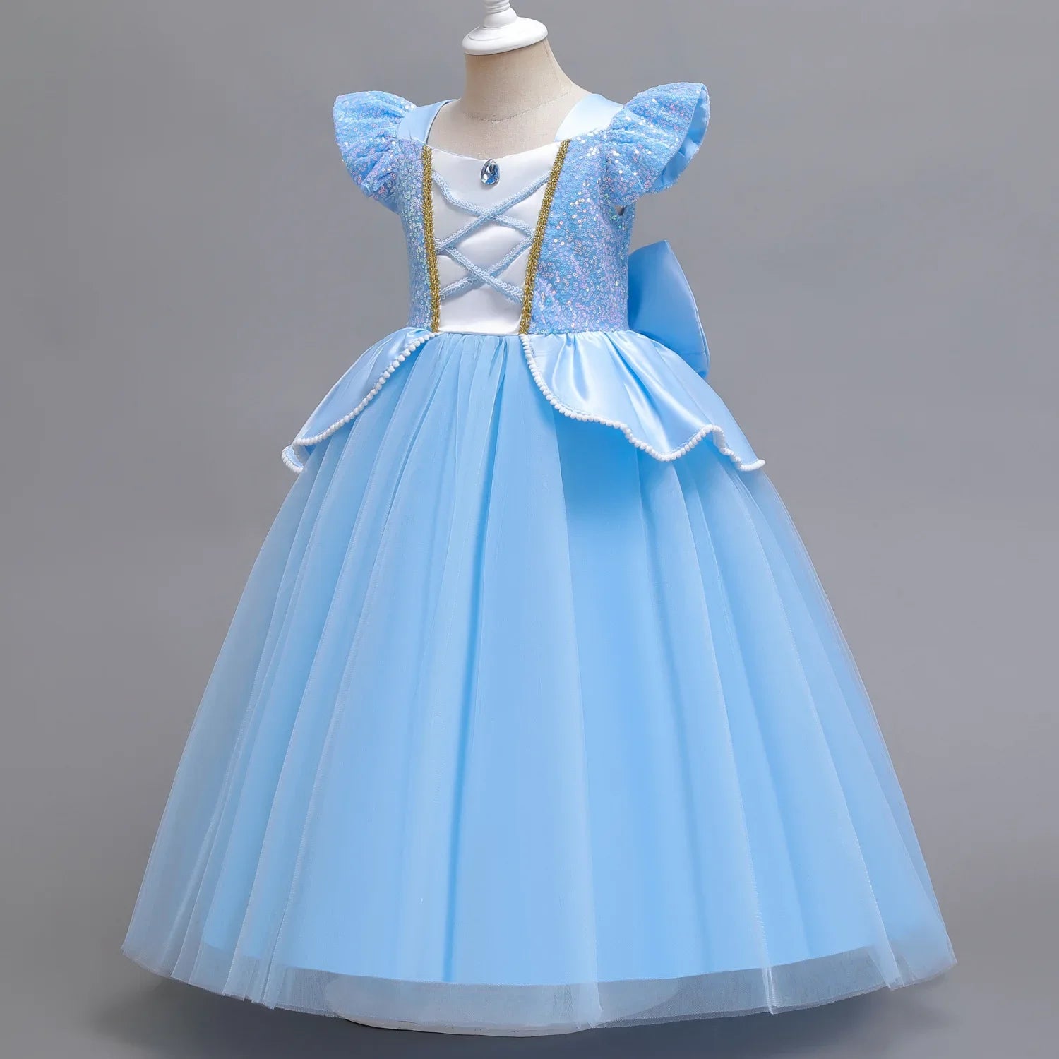 Princess Cinderella Deluxe Elegant Ball Gown