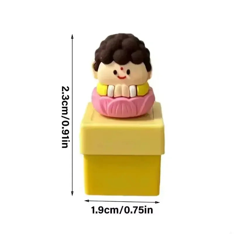 Zen Click Buddha Sound & Light Keychain