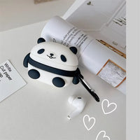 Cartoon Panda Silicon Case (For Airpods)