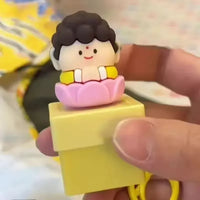 Zen Click Buddha Sound & Light Keychain