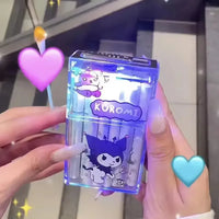 Sparkle Snug Sanliou Cigarette Case Lighter