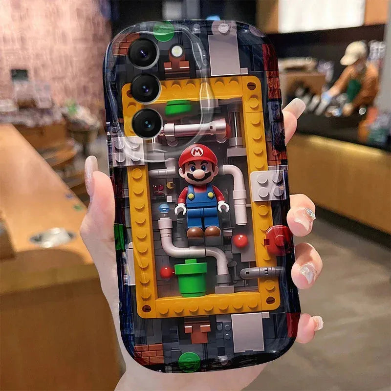 Super Mario Bros 3D Immersive Case (For Samsung)