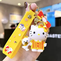 Dressed-Up Darling Hello Kitty Keychain