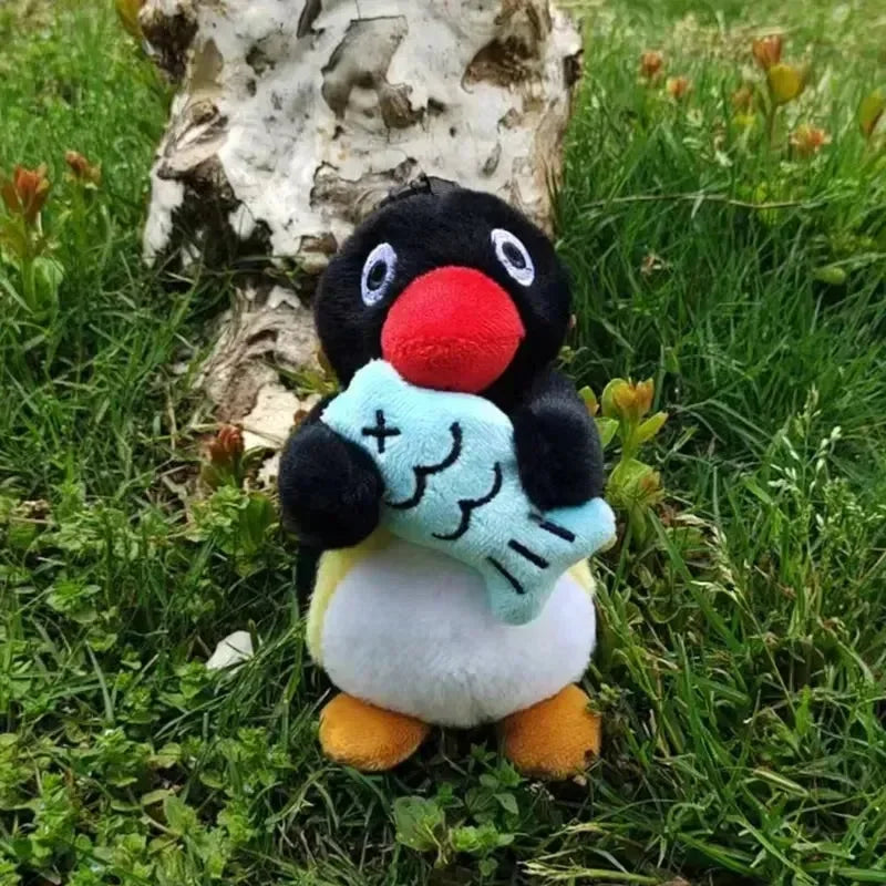 Plush Pingu Pal Trio Keychain